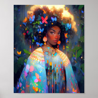 Nature Déesse Imaginaire afro-américain Art