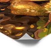 Poster Nature Déesse Imaginaire afro-américain Art (Coin)