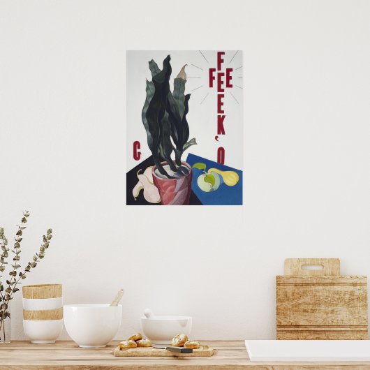 Poster Nature en forme, O'Keeffe par Charles Demuth (Cuisine)