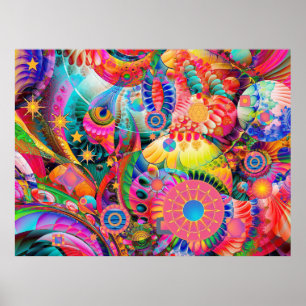 Poster Nature extraterrestre