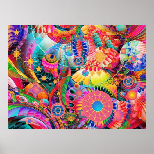 Poster Nature extraterrestre (Devant)
