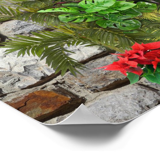 Poster Nature intérieure et extérieure en fleurs (Coin)