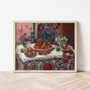 Poster Nature morte aux cyclamens   Henri Manguin