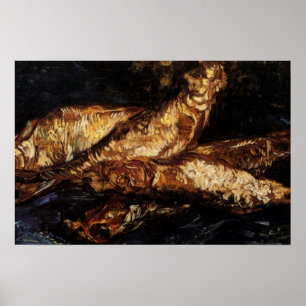 Poster Nature morte avec bloaters par Vincent van Gogh
