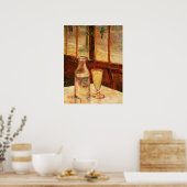 Poster Nature morte avec de l'absinthe de Vincent van Gog (Cuisine)