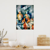 Poster Nature morte – Chef-d'œuvre de réinterprétation (Cuisine)