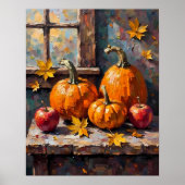Poster Nature morte de la récolte d'automne (Devant)