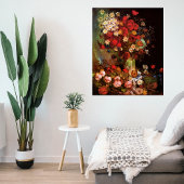 Poster Nature morte Fleurs dans un vase de Vincent van Go