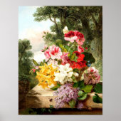 Poster Nature morte florale, John Wainwright (Devant)