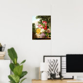 Poster Nature morte florale, John Wainwright (Bureau à domicile)
