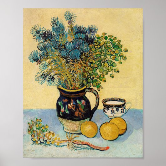 Poster Nature morte Morte Vincent van Gogh Peinture (Devant)