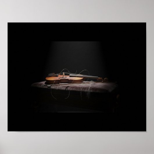 Poster Nature morte - Musique brisée (Devant)