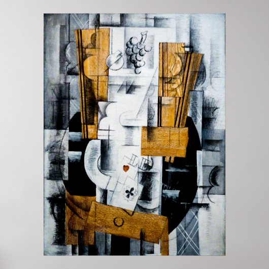 Poster Nature morte par Georges Braque (Devant)