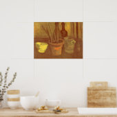 Poster Nature morte Pinceaux dans un pot Vincent van Gogh (Cuisine)