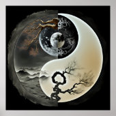 Poster Nature Yin et Yang (Devant)