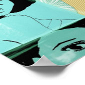 Poster naturellement Turquoise (Coin)