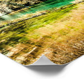 Poster Natures Beauté éternelle // Forêt de cascade (Coin)