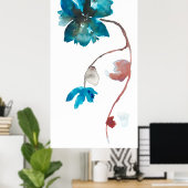 Poster Natures Verdure V (Bureau à domicile)