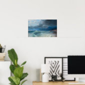 Poster naufrage d'un matin orageux, Aivazovsky (Bureau à domicile)