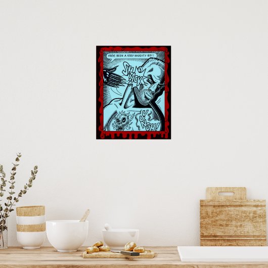 Poster Naughty Boy (Cuisine)