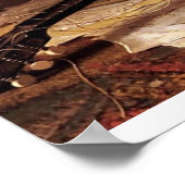 Poster Naughty chatons jouant de la guitare (Coin)