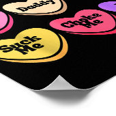 Poster Naughty Heart Candy Daddy Spank Me Adult Humor Cou (Coin)