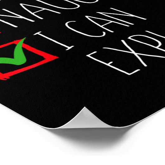 Poster Naughty I (Coin)