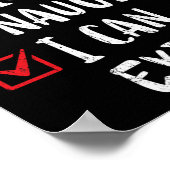 Poster Naughty I (Coin)