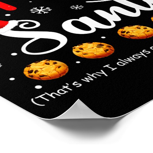 Poster Naughty I Always Put Out For Santa Christmas Tee X (Coin)