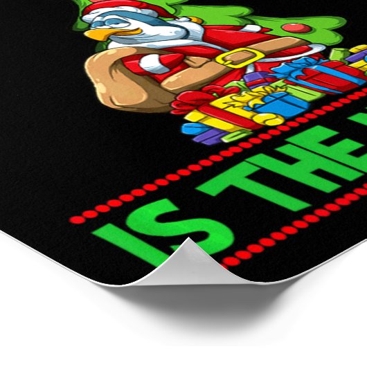 Poster Naughty Is The New Nice Christmas Santa Xmas Premi (Coin)