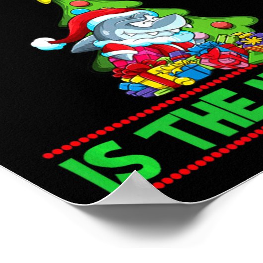 Poster Naughty Is The New Nice Christmas Santa Xmas Premi (Coin)