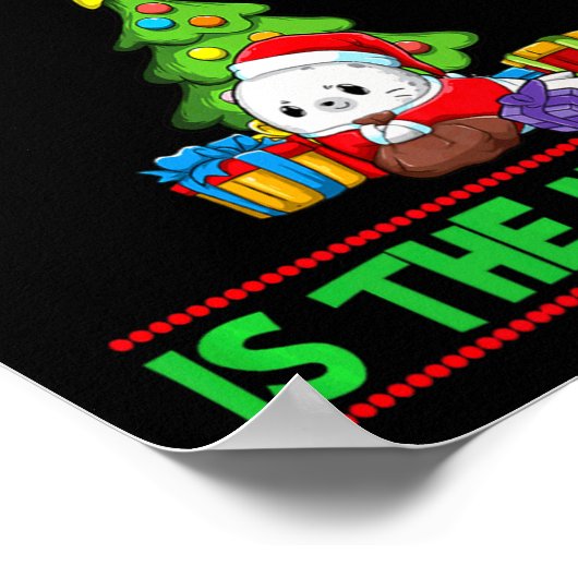 Poster Naughty Is The New Nice Christmas Santa Xmas Premi (Coin)