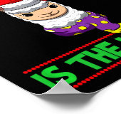 Poster Naughty Is The New Nice Christmas Santa Xmas Premi (Coin)