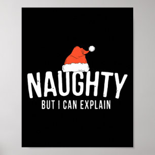 Poster Naughty Mais Je Peux Expliquer Drôle Couples De No