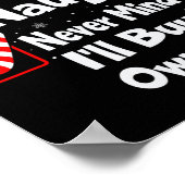 Poster Naughty Never Mind (Coin)