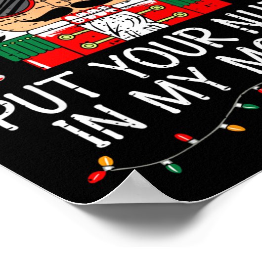 Poster Naughty Nutcracker Put Your Nuts In My Mouth Chris (Coin)