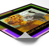 Poster Naughty Van Gogh Chat 3 (Coin)
