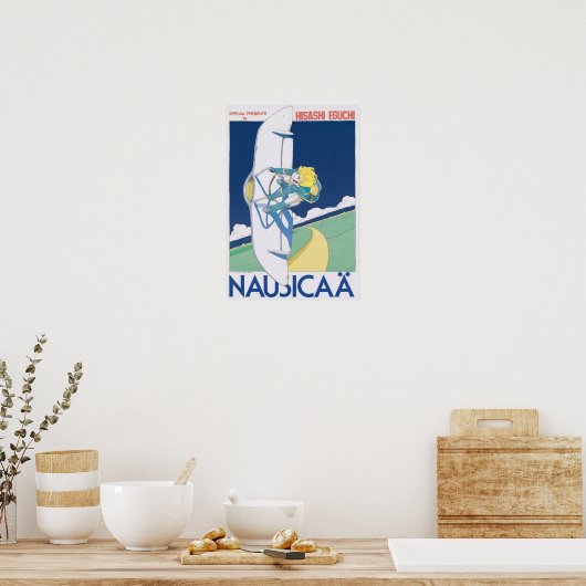 Poster Nausicaa Glider (Cuisine)