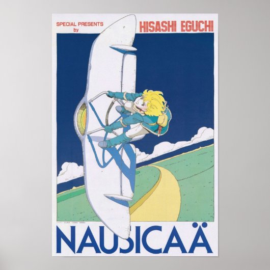 Poster Nausicaa Glider (Devant)