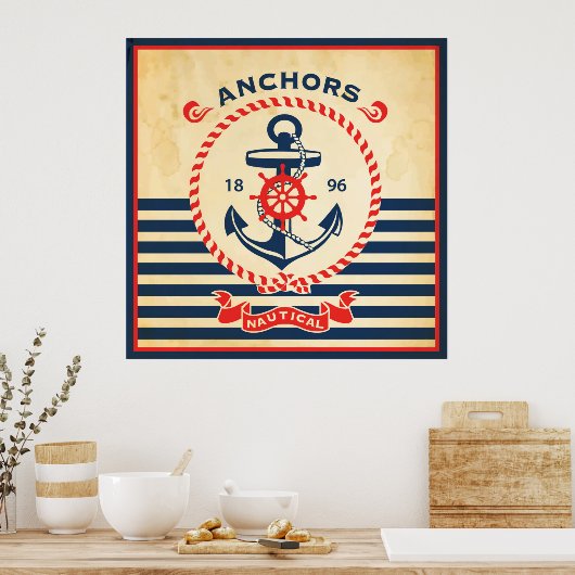 Poster nautical (Cuisine)
