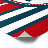 Poster Nautical design (Coin)