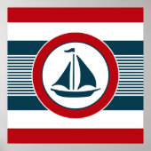 Poster Nautical design (Devant)