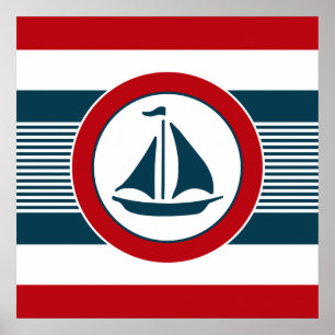 Poster Nautical design