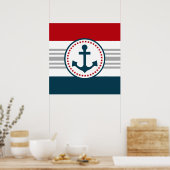 Poster Nautical design (Cuisine)