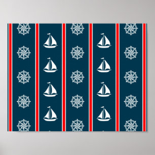 Poster Nautical design