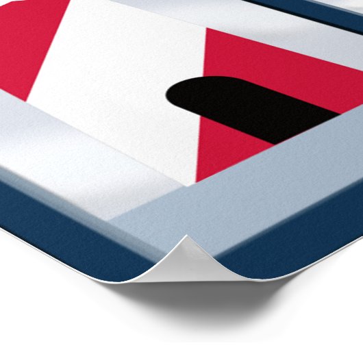 Poster Nautical Sailing Design (Coin)