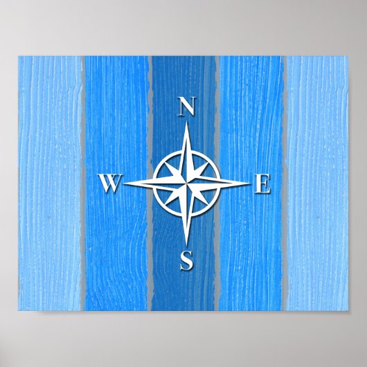 Poster Nautical themed design (Devant)