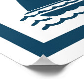 Poster Nautical themed design (Coin)