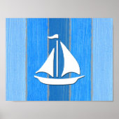 Poster Nautical themed design (Devant)
