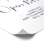 Poster Nautique moderne | Panneau à barres ouvertes flora (Coin)